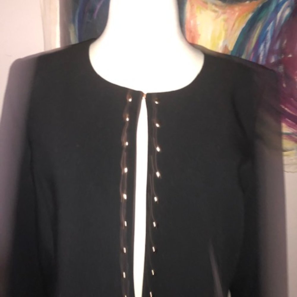 Amazing studded 3 1/4 Jacket - Picture 2 of 6